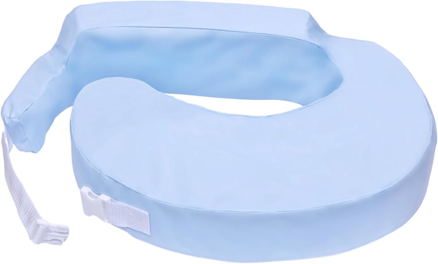 My Brest Friend Professional Nursing Pillow | Ergonomic Breastfeeding Pillows | Ideal for Lactation Consultants, NICUs & More | Breastfeeding Essentials | Handy Side Pocket & Easily Wipes Clean, Blue