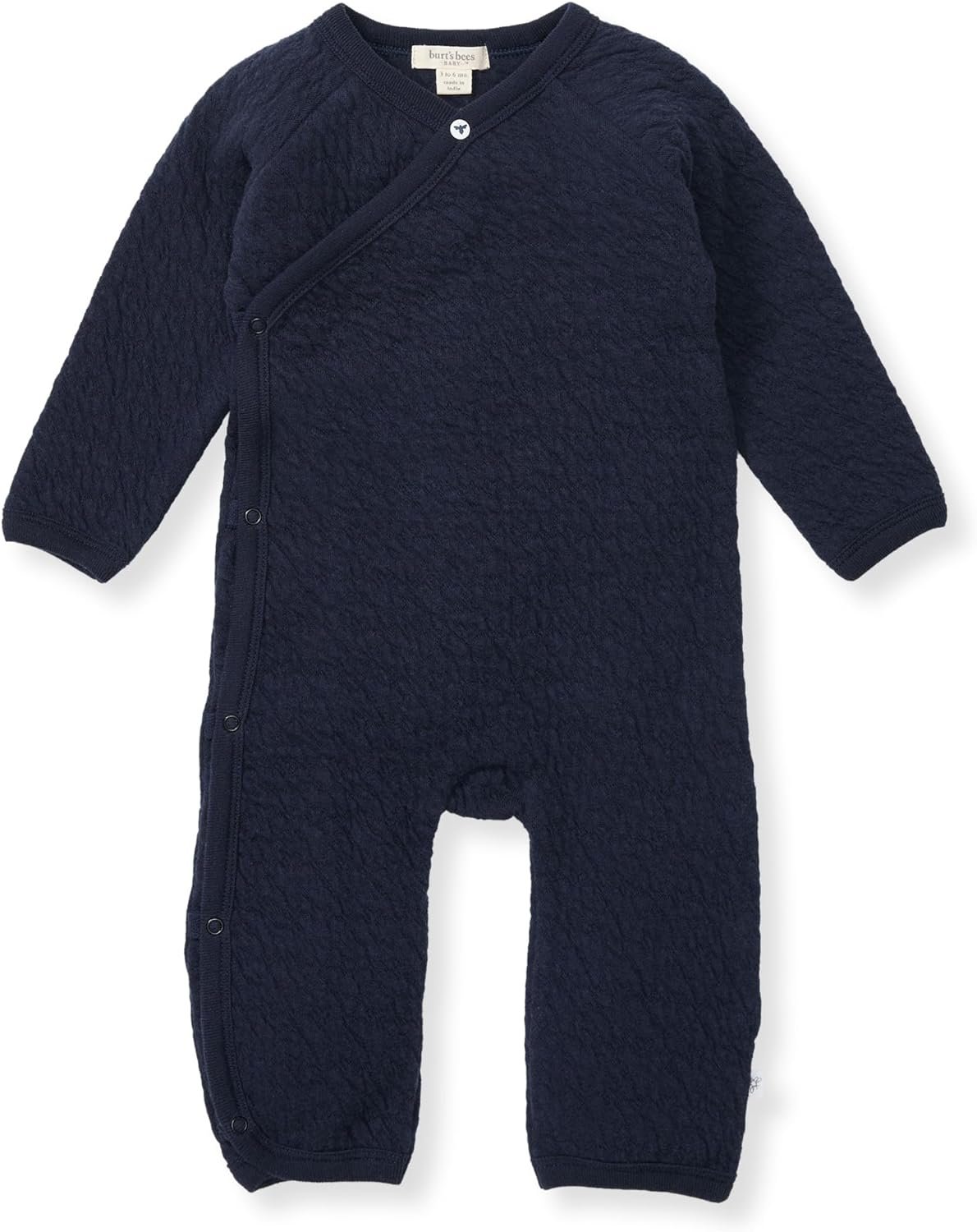 Burt’s Bees Baby Boys’ 100% Organic One-Piece Long Sleeve Coverall