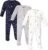 Hudson Baby Unisex Baby Cotton Sleep and Play