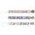 Copper Pearl Pacifier Clip 3-Pack: Premium Knit Binky Clips for Baby Girls and Boys – Stylish Stainless Steel Pacifier Holder Clip – Baby Pacifier Clips for No More Floor Drops – Timber