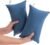 NTBAY Tiny Pillows, Down Alternative 7″x11″ Microfiber Mini Pillow for Travel, Pets, Soft Machine Washable Small Pillows for Neck, Wrist, Lumbar and Knee, Denim Blue