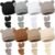 Geyoga 8 Pack Preemie Hats, Mittens and Socks Set – Cotton Preemie Caps, No Scratch Mittens, Warm Terry Socks for Baby Gifts