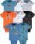 Gerber baby-boys 8-pack Short Sleeve Onesies Bodysuits
