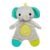 Bright Starts Snuggle & Teethe BPA-free Crinkle Teething Plush Baby Toy – Elephant